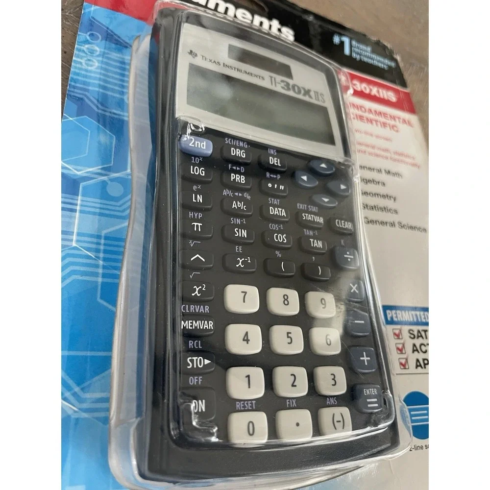Texas Instruments TI-30X IIS Fundamental Scientific Calculator Factory Sealed